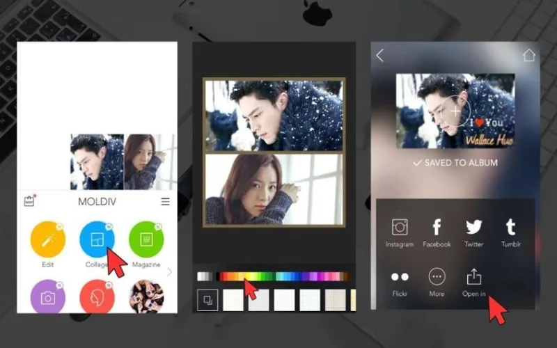 tong hop 10 phan mem ghep anh tren iphone dep va de dung