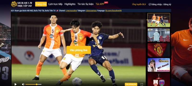 Lưu ý khi xem bóng đá trực tiếp tại SocoliveTV